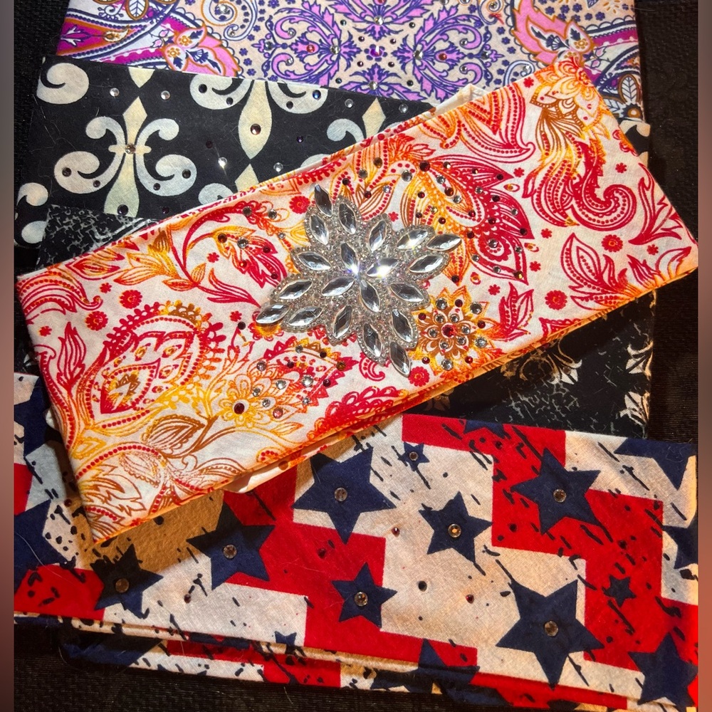 Bandannas- Various colors and designs